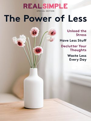 Real Simple the Power of Less - ebook